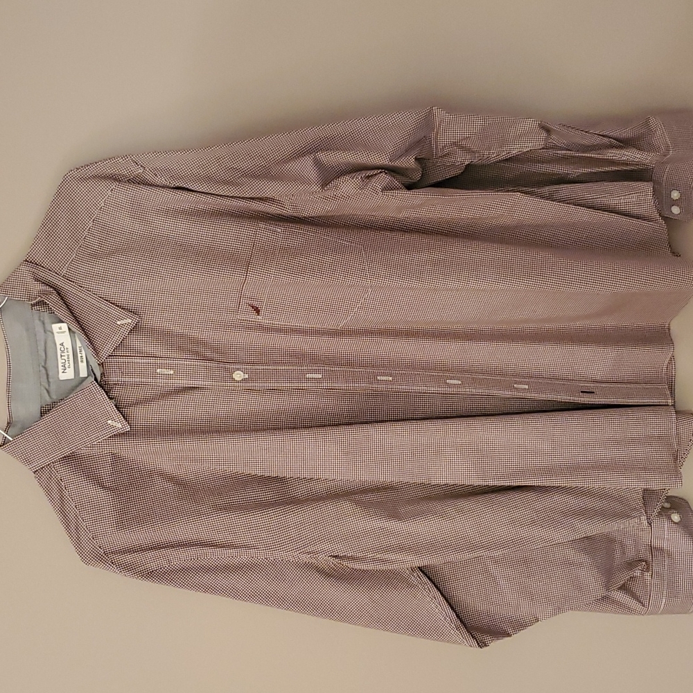 Nautica casual dress Shirt Size 20